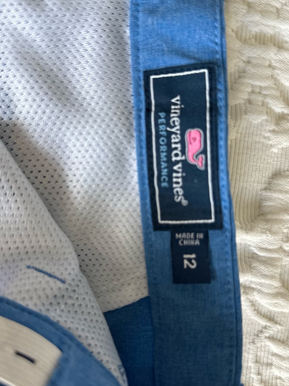 Boys Vineyard Vines Performance Shorts- Blue - Picture 2 of 4